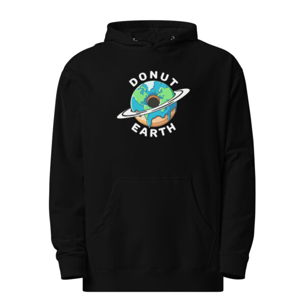 Donut Earth - Unisex midweight hoodie - Image 5