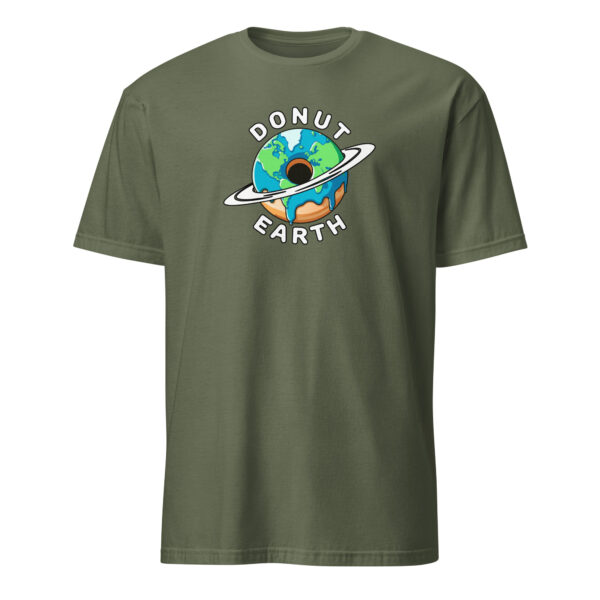 Donut Earth Signature Logo Unisex T-Shirt - Image 8