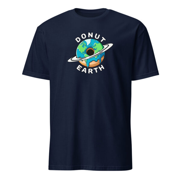 Donut Earth Signature Logo Unisex T-Shirt - Image 6