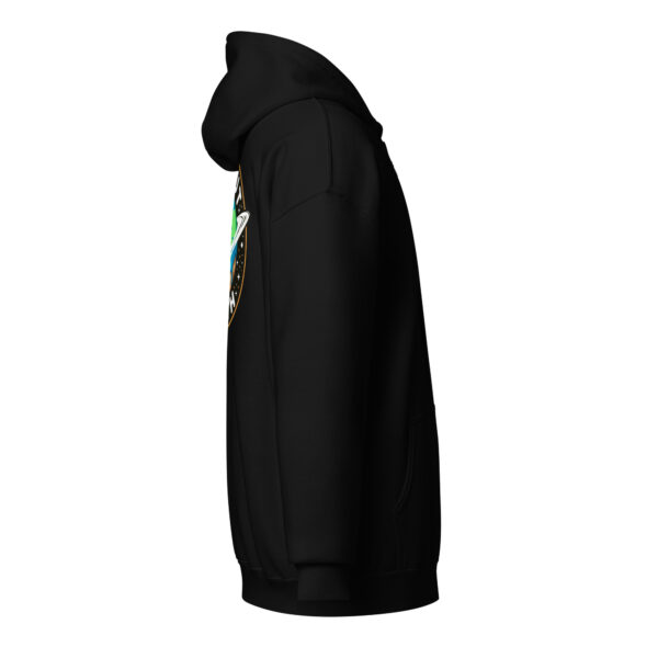 Donut Earth Logo Unisex zip hoodie - Image 4