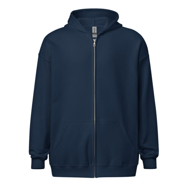 Donut Earth Logo Unisex zip hoodie - Image 6