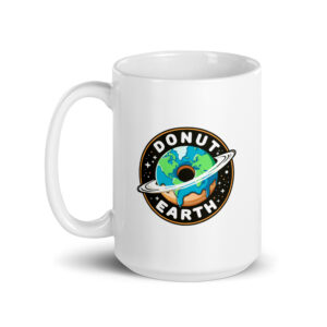 Donut Earth mug