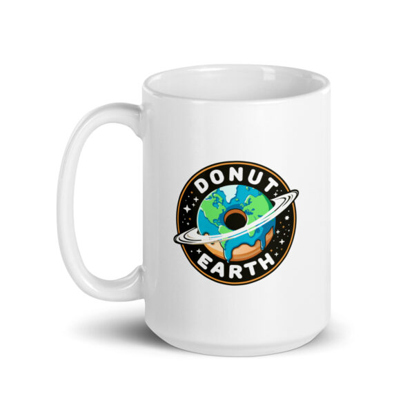 Donut Earth mug