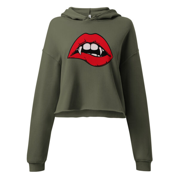 Lips - Crop Hoodie - Image 5